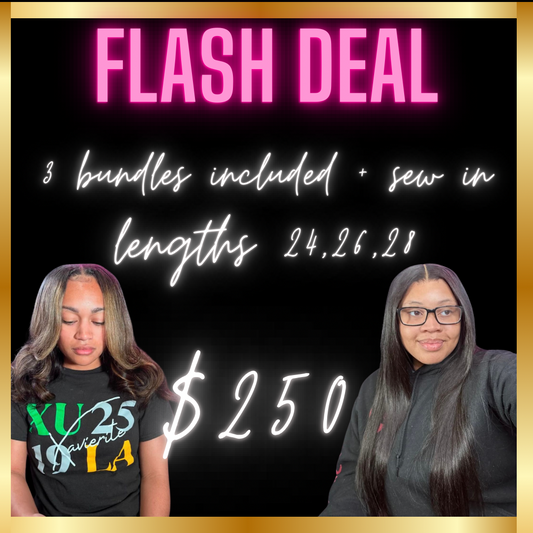 SEW IN FLASH DEAL